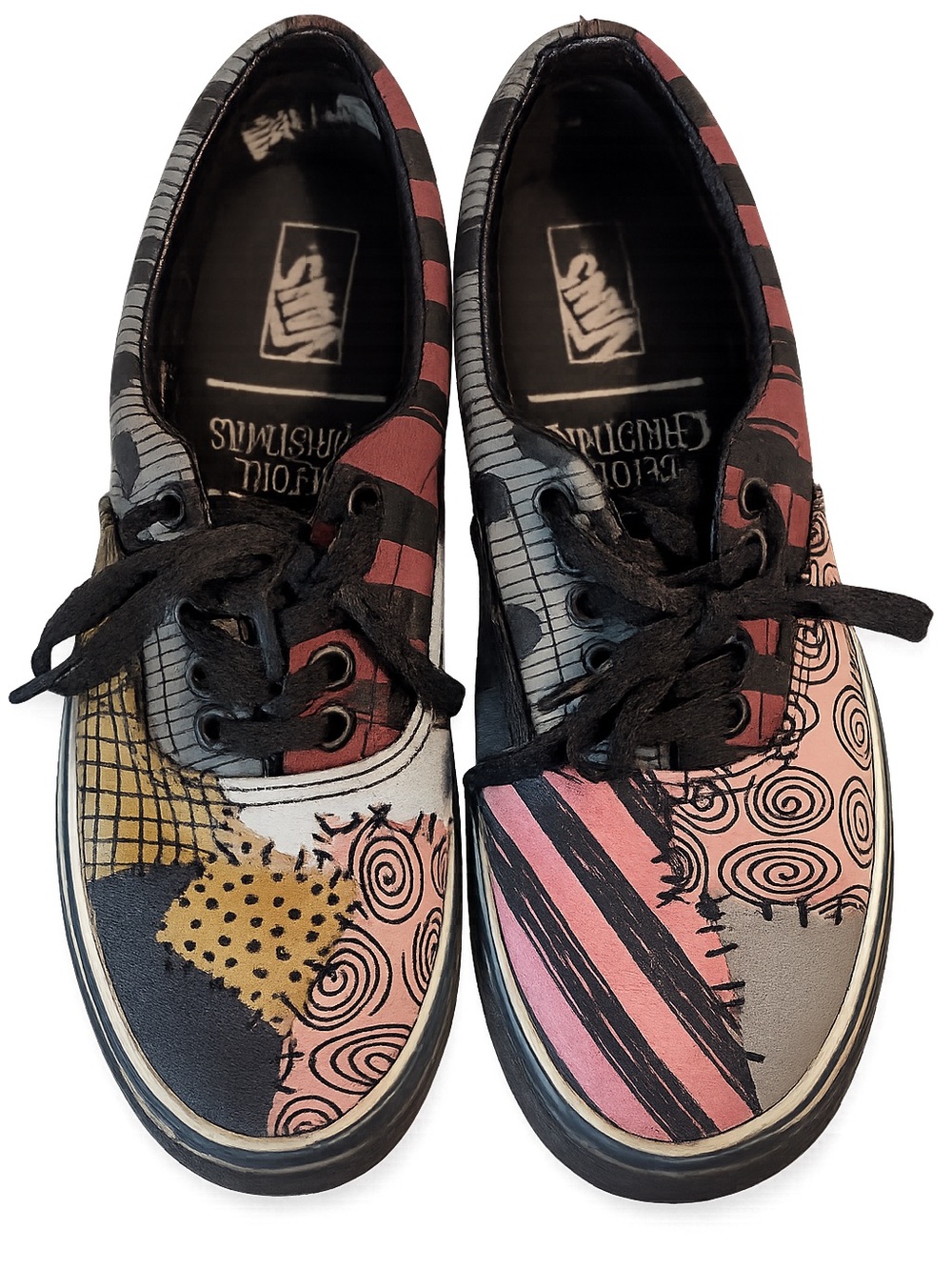 Vans x Disney The Nightmare Before Christmas Era Sneakers | Sally Patchwork